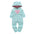 Long-sleeved fleece baby clothes romper