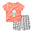 Cartoon Clothing Baby Boy Summer Clothes T-shirt Baby Girl Casual Clothing Sets