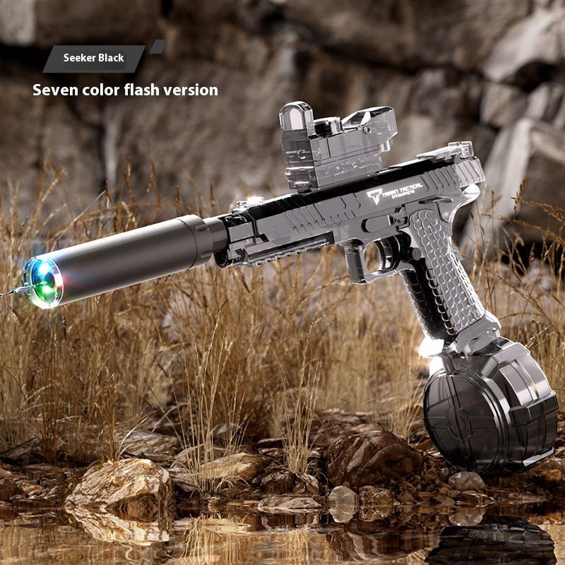 💦 Elektryczny pistolet na wodę z efektami świetlnymi!