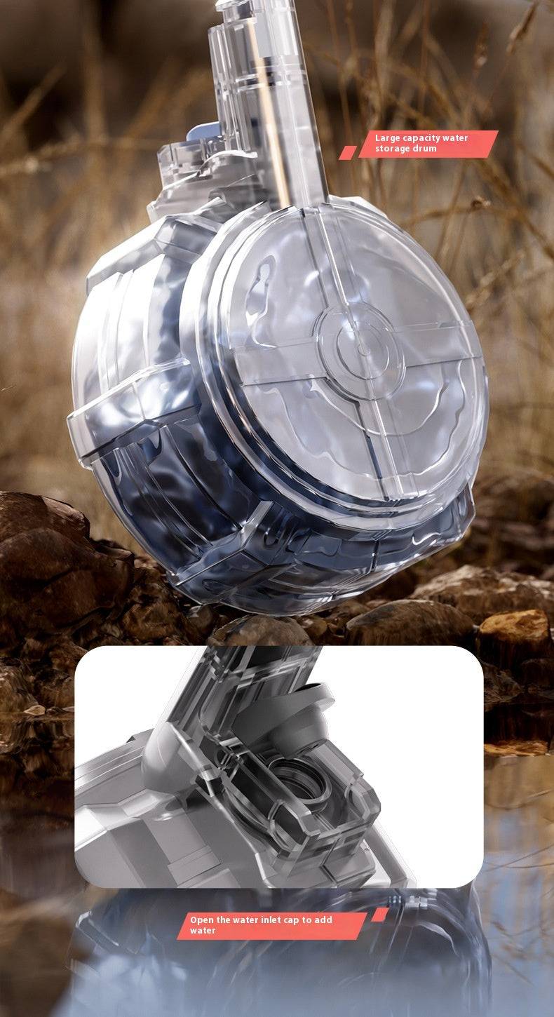 💦 Elektryczny pistolet na wodę z efektami świetlnymi!